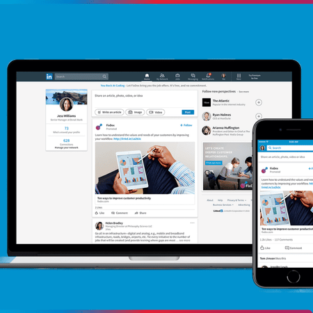 LinkedIn Marketing Service Om Web Digital